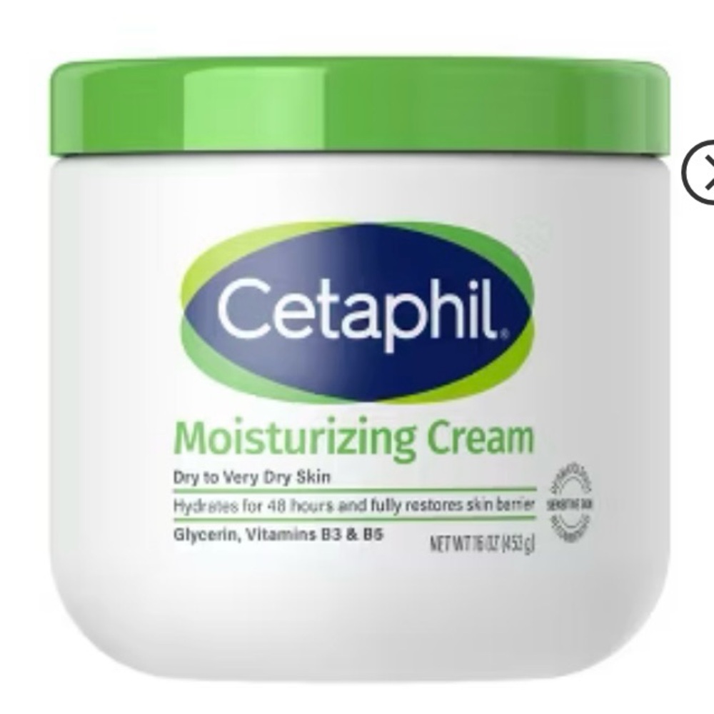 Cetaphil Moisturizing Body & Face Cream 16 oz